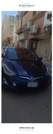 Al Kharj, Vehicles, Cars & Trucks , SAR 25000,  Hyundai Elantra,  2016,  Automatic,  260000 KM,  Hyundai Elentra  Autometic Gear