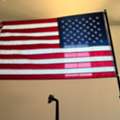 CARBON FIBER  FLAG POLE |  A 3x5 American Flag