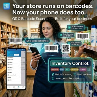 Washington DC, Business, Inventory, Warehouse & Retail QR & Barcode Scanner For Smart Business Management