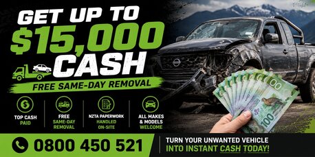 Auckland, Auto Parts, Get Up To $15,000 Cash With  &ndash; Free Same-Day Removal