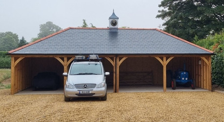 London, Construction, Versatile Four Bay Wooden Garages For Premium Vehicle Storage