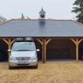 Versatile Four Bay Wooden Garages For Premium Vehicle Storage