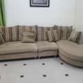 SAR 800,  L-Shaped 4-Seater Sofa - Mint Condition