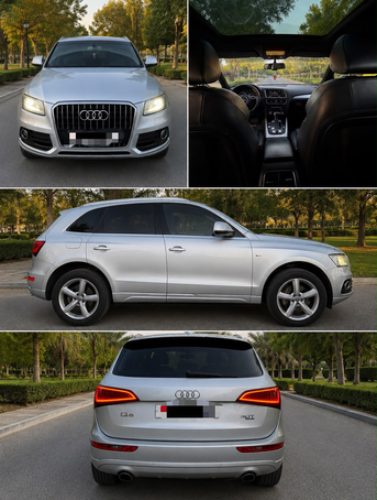 Manama, Vehicles, Cars & Trucks , BHD 3450,  Audi Q5,  2014,  Automatic,  147000 KM,  ✨ ✨ ✨ FULL OPTION ✨         💫 💫  * ⁠Stylish Silver * Efficiency With Performa