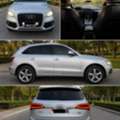 BHD 3450,  Audi Q5,  2014,  Automatic,  147000 KM,  ✨ ✨ ✨ FULL OPTION ✨         💫 💫  * ⁠Stylish Silver * Efficiency With Performa
