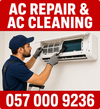 Al Narjis, Air Conditioning, ✅✅✅ AC REPAIR & AC CLEANING SERVICES RIYADH – ✅ 057 000 9236 ✅✅✅