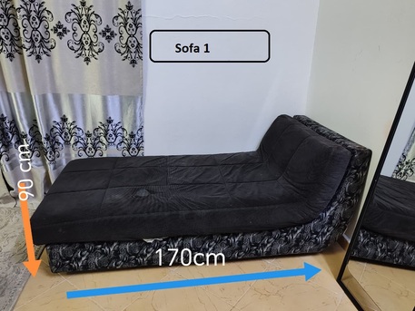 Al Malaz, Furniture, SAR 800,  MODERN SOFA SET (7 SEATER) FOR SALE