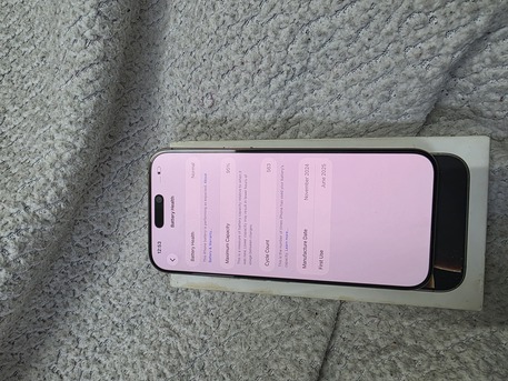 Khobar, Mobile Phones, SAR 3900,  IPhone 16 Pro Max 512 95 Battery Life Only Serious Buyer Contact Me WhatsApp Or Call