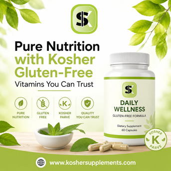 New York, Health & Beauty Items, Pure Nutrition With Kosher Gluten-Free Vitamins You Can Trust