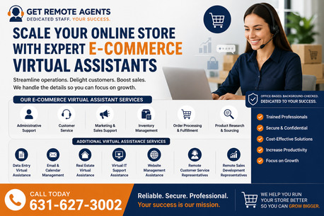 New York, Business, Scale Your Online Store With Expert E-Commerce Virtual Assistants