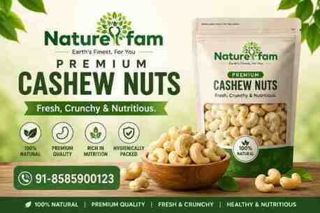 Faridabad, Food & Drink, Best Delicious Cashew Nuts For Healthy Snacking | Naturefam