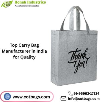 Jaipur, Business, Top Carry Bag Manufacturer In India For Quality