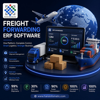 Mumbai, Logistics, Freight Forwarding ERP Software That Eliminates Operational Chaos