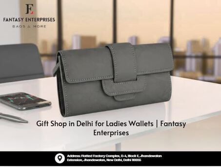 New Delhi, Clothing & Accessories, Gift Shop In Delhi For Ladies Wallets | Fantasy Enterprises