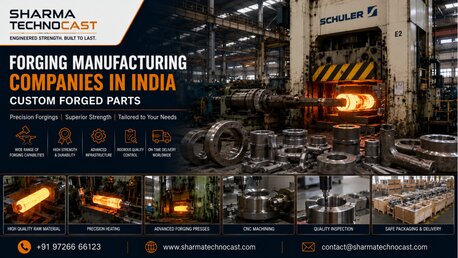 Ahmedabad, Business, Custom Forged Parts From Sharma Technocast, India