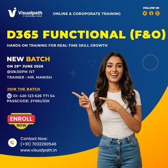 Hyderabad, Education, D365 Finance And Operations Training | Online New Batch