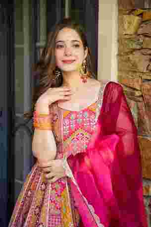 Jaipur, Clothing & Accessories, INR 12000,  Buy Idaho Royal Radiance Pink Anarkali Maxi Online