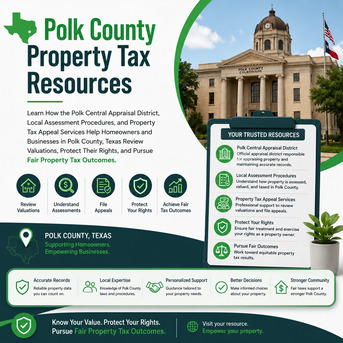 Houston, Real Estate, Polk County Property Tax Resources: Learn How The Polk Central Appraisal District, Local A