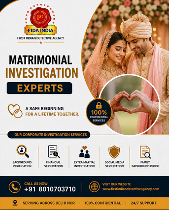 New Delhi, Legal, Expert Matrimonial Background Check Services In Delhi | First Indian Detective Agency