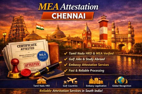 Chennai, Legal, MEA Attestation In Chennai