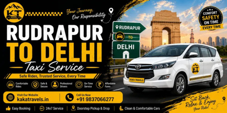 New Delhi, Travel, Rudrapur To Delhi Cab Service