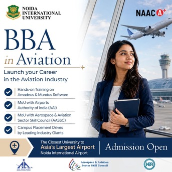 Greater Noida, Lessons Offered, BBA In Aviation Management | Industry-Focused Aviation Degree 2026