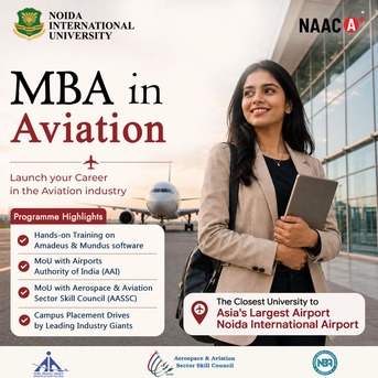 Greater Noida, Lessons Offered, MBA In Aviation Management | Advance Your Aviation Leadership Career
