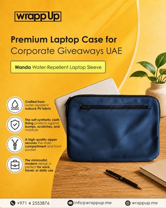 Dubai, Business, Premium Corporate Laptop Sleeves In Dubai, UAE | Wrapp Up