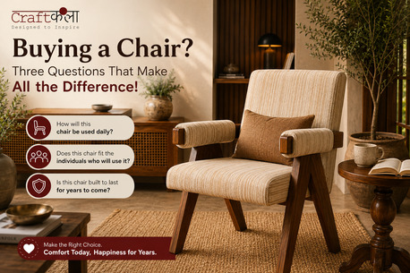 Gurgaon, Furniture, INR 20000,  Choosing A Chair: Focus On 3 Questions Rather Than Features