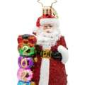 USD 59,  Shop Christopher Radko Santa Ornaments For Holiday Collectible Home Decor