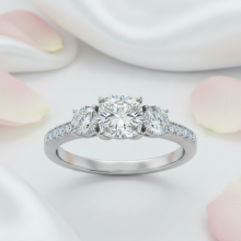 London, Clothing & Accessories, Bespoke Trilogy Engagement Ring Designs - Atelier Diamonds