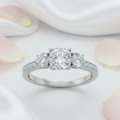 Bespoke Trilogy Engagement Ring Designs - Atelier Diamonds