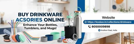 Mumbai, Household Items, INR 395,  Level Up Your Tumbler: Buy Drinkware Accessories Online