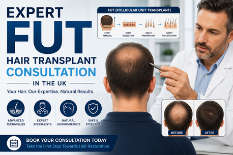 London, Health, Expert FUT Hair Transplant Consultation In The UK