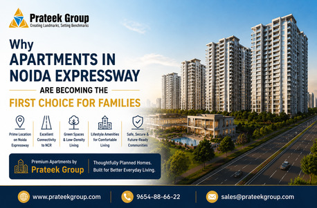 Noida, Apartments, Flats, Houses & Villas, Why Apartments In Noida Expressway Are Becoming The First Choice For Families