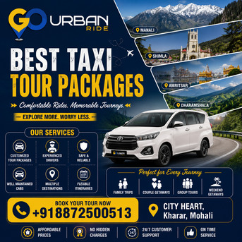 Chandigarh, Travel, Top Destinations Covered By The Best Taxi Tour Packages