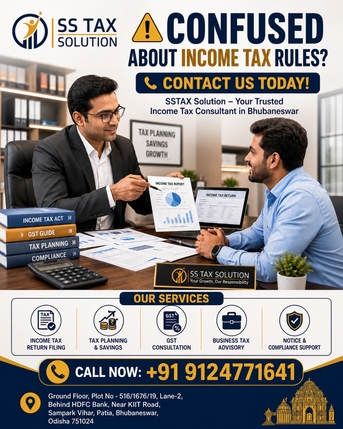 Bhubaneswar, Financial, Income Tax Consultants In Bhubaneswar