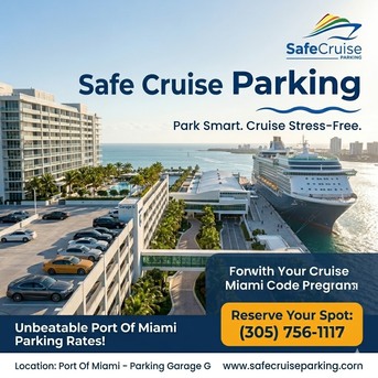Miami, Business, Need A Miami Hotel With Cruise Parking? Pair Your Stay With Safe Cruise Parking