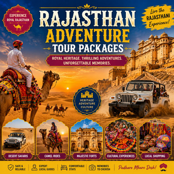 Jaipur, Travel, Rajasthan Tour Packages 2026: Family, Couple & Luxury Trips
