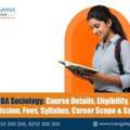 BA Sociology Course With Career-Focused Learning