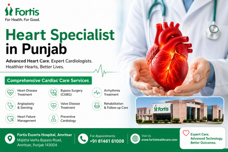 Punjab, Medical, Heart Specialist In Punjab | Fortis Healthcare