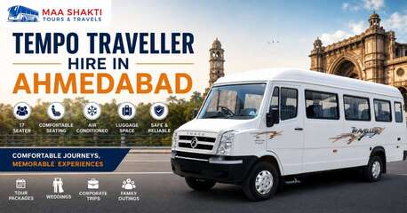 Ahmedabad, Travel, Best Tempo Traveller Hire In Ahmedabad | Affordable Rental Service