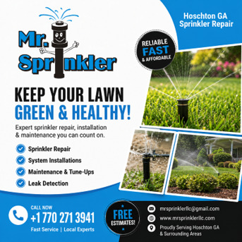 New York, Business, Hoschton GA Sprinkler Repair