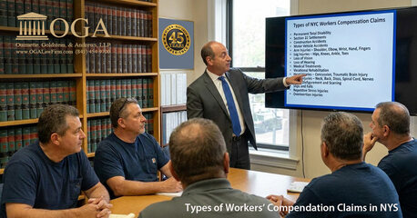 New York, Legal, Explore Types Of Workers Compensation Claims With OGA Law Firm