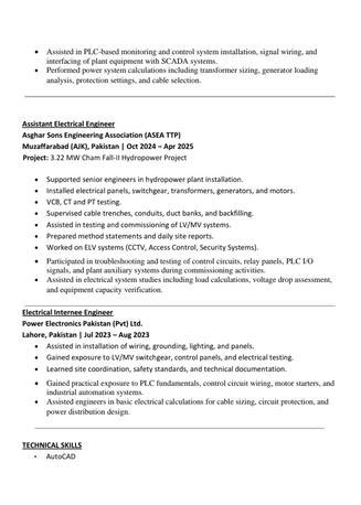 Makkah, Job Seekers, Electrical Engineer