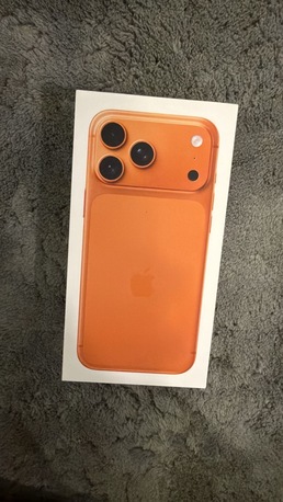 Dammam, Mobile Phones, SAR 5200,  Iphone 17pro Max (Sealed) Orange Colour 256gb