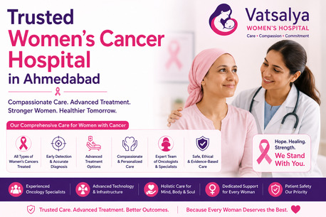 Ahmedabad, Health, Trusted Women&rsquo;s Cancer Hospital In Ahmedabad - Vatsalya Women&rsquo;s Hospital