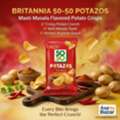 Britannia 50-50 Potazos Masti Masala &ndash; Crispy & Spicy Snack