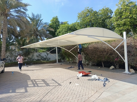 Dubai Marina, Business, Car Parking Shades