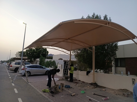 Dubai Marina, Business, Car Parking Shades